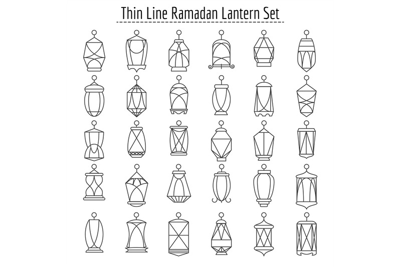 line-islamic-lanterns