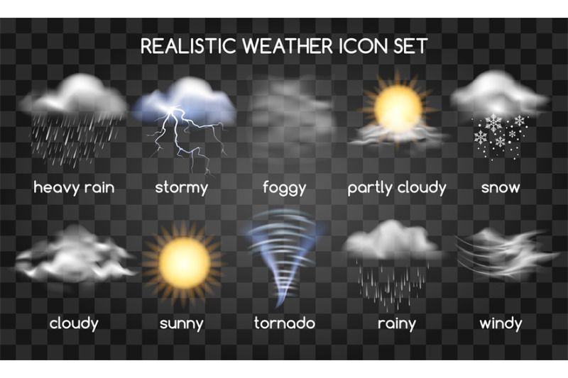 realistic-weather-icons-on-transparent