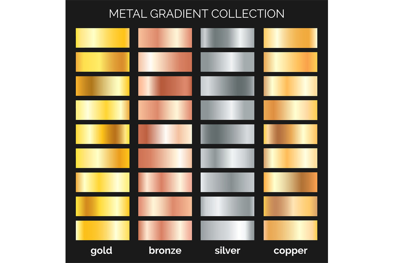 metallic-gradations-set