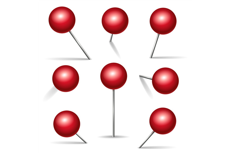 red-push-pin