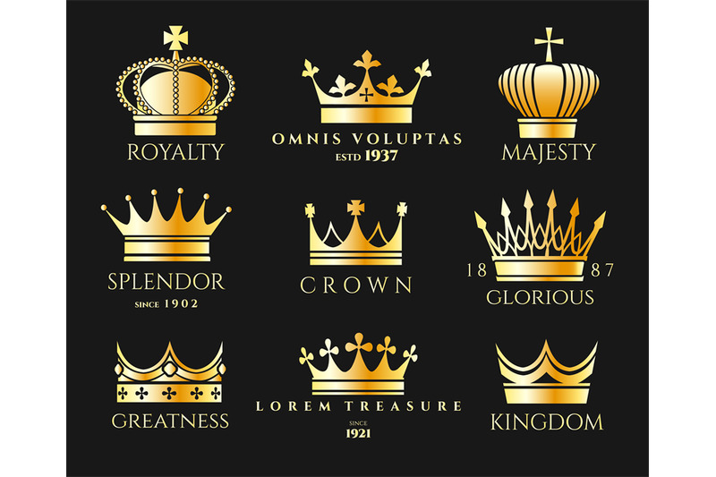 crown-logo-set