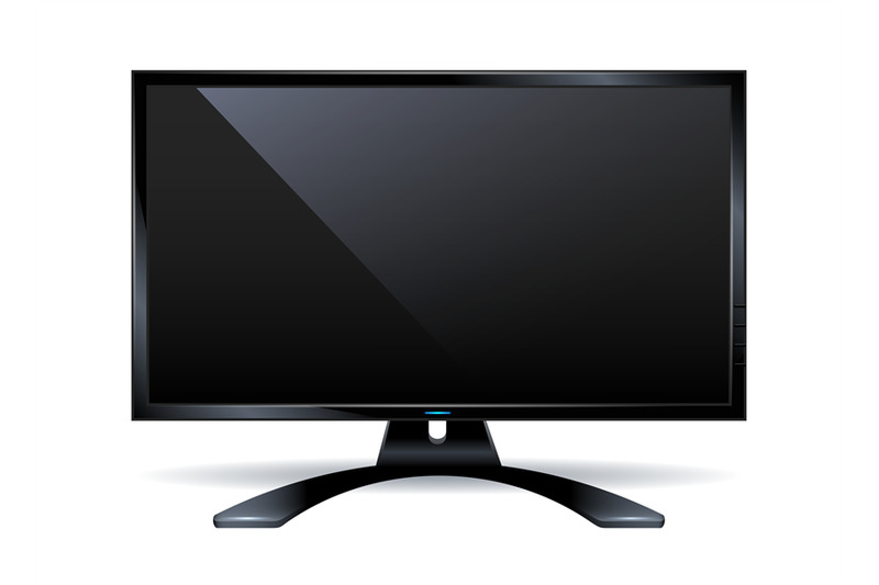 monitor-frame-isolated-on-white