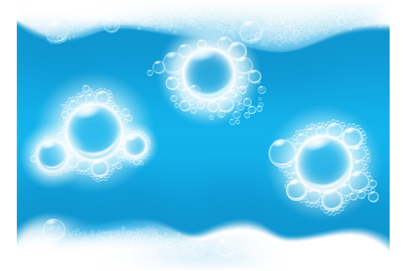 blue-soap-bubbles-background