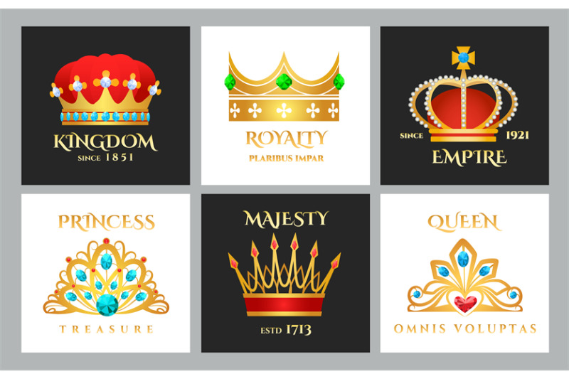 crown-logo-set