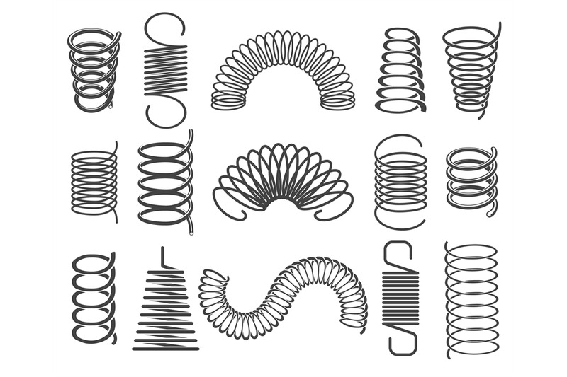 metal-springs-isolated-on-white