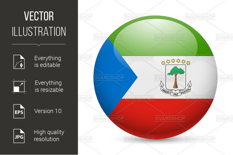 round-glossy-icon-of-equatorial-guinea