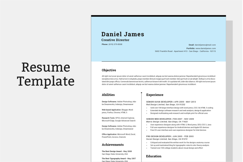 resume-template-cv-template