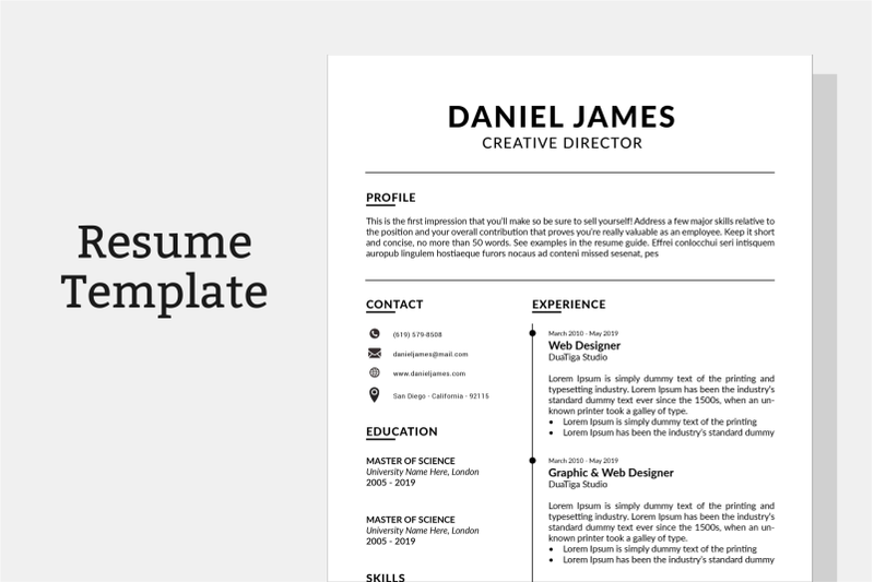 resume-template-cv-template