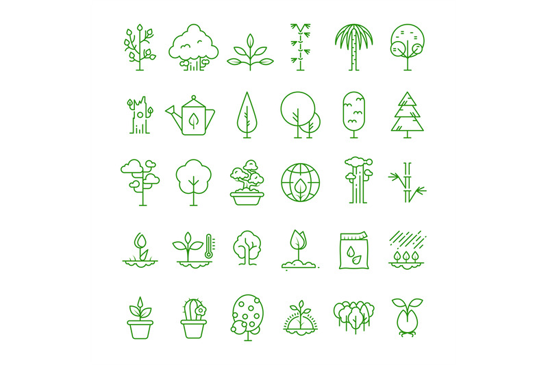 plant-planting-seed-and-trees-line-vector-icons-sprout-growing-symb
