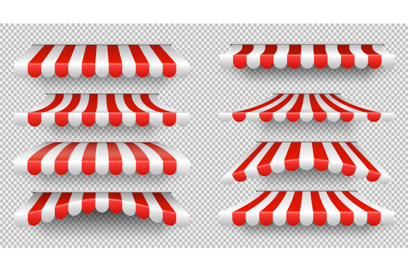 red-and-white-sunshade-outdoor-awnings-for-cafe-and-shop-window-isola