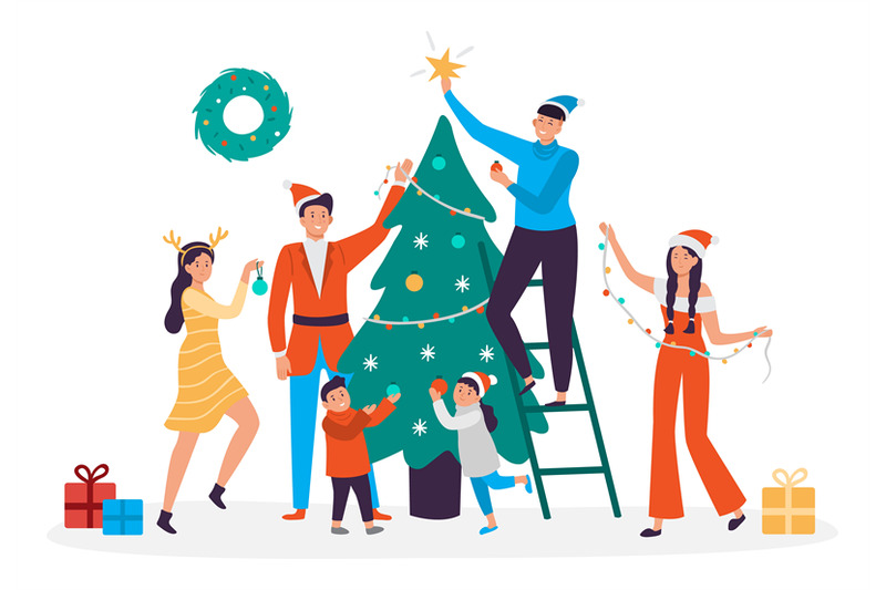 happy-people-decorating-christmas-tree-family-preparing-for-new-year