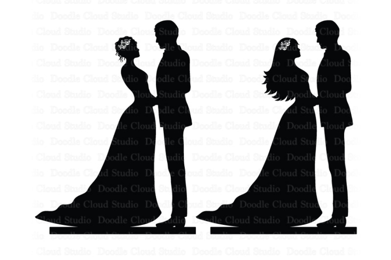 Free Free 149 Cricut Wedding Cake Topper Svg SVG PNG EPS DXF File