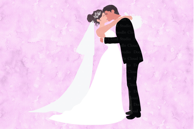 kiss-bride-and-groom-svg-wedding-couple-svg-romantic-wedding