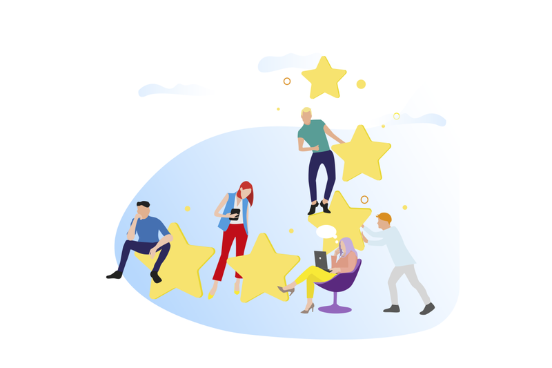 people-give-feedback-and-rate-stars-vector-customer-review