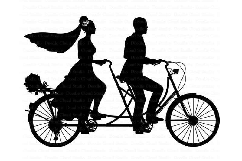 wedding-tandem-bike-bride-and-groom-svg-black-couple-svg