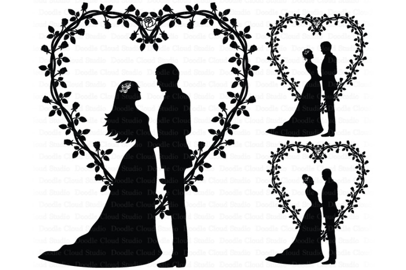wedding-heart-bride-and-groom-cake-topper-nbsp-wedding-clipart