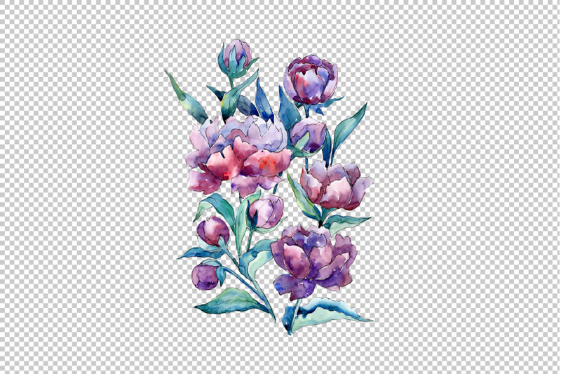 bouquet-of-flowers-mondial-watercolor-png