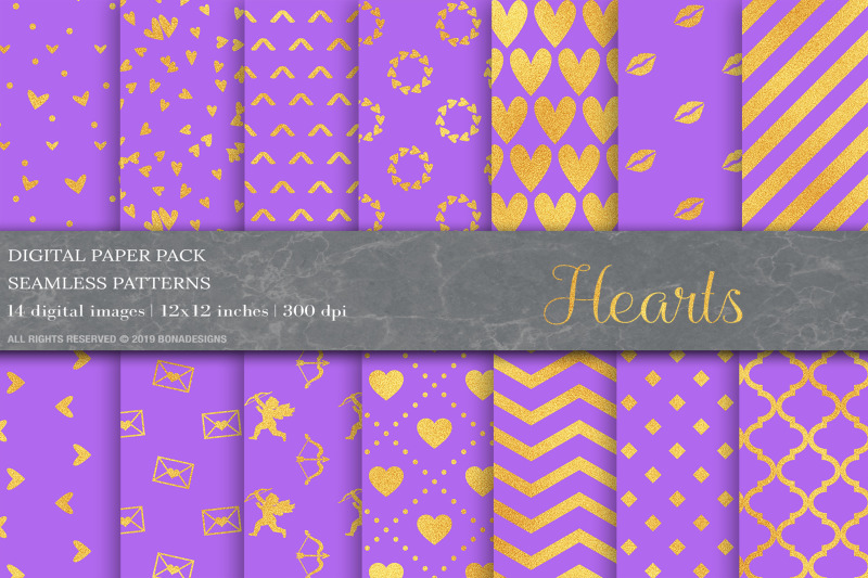 gold-valentines-day-digital-papers