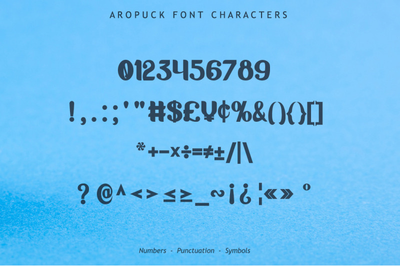 aropuck-font