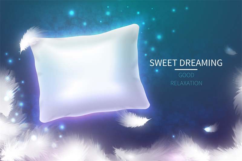 sweet-dreaming-concept-with-3d-realistic-white-pillow-soft-comfortabl