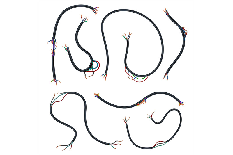 damaged-electrical-copper-wires-and-cords-disconnect-broken-electric