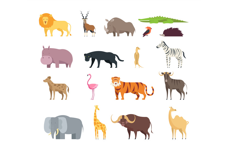 cartoon-african-savannah-animals-wild-zoo-safari-mammals-reptiles-an