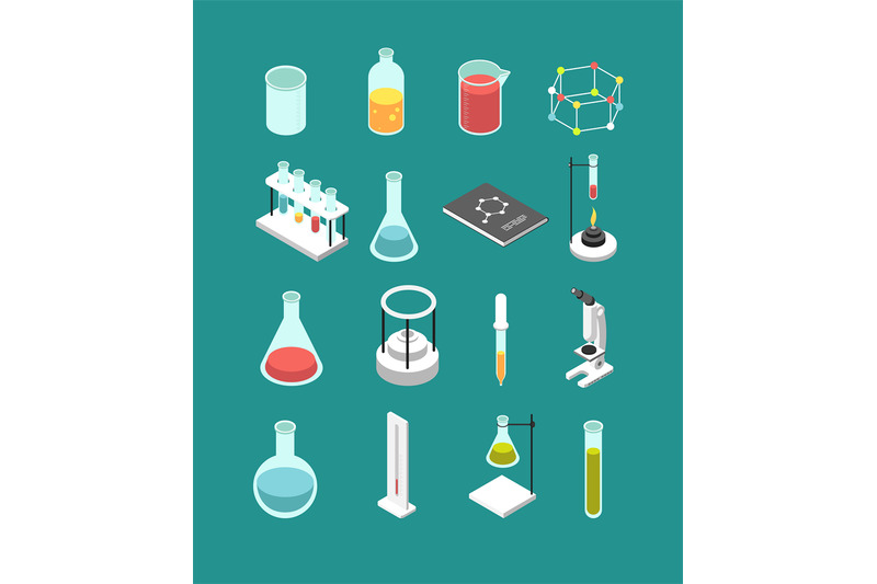 isometric-3d-chemical-laboratory-equipment-chemistry-attributes-vecto