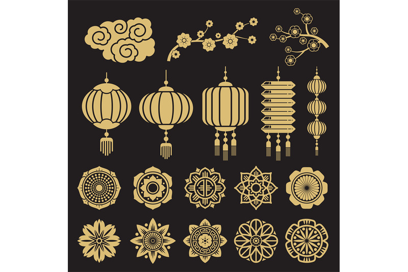 traditional-chinese-and-japanese-decorative-design-vector-elements-iso