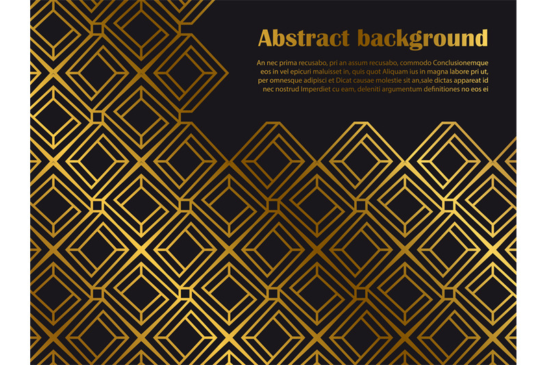 abstract-minimal-style-background-with-golden-geometric-shapes
