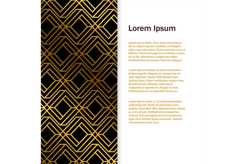 luxury-banner-or-flyer-template-with-golden-gometric-shapes