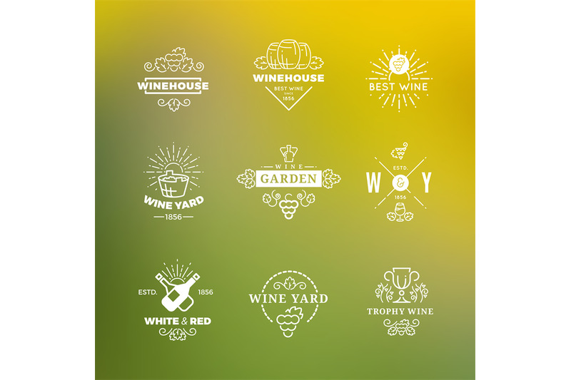 white-wine-labels-vector-design-on-green-background