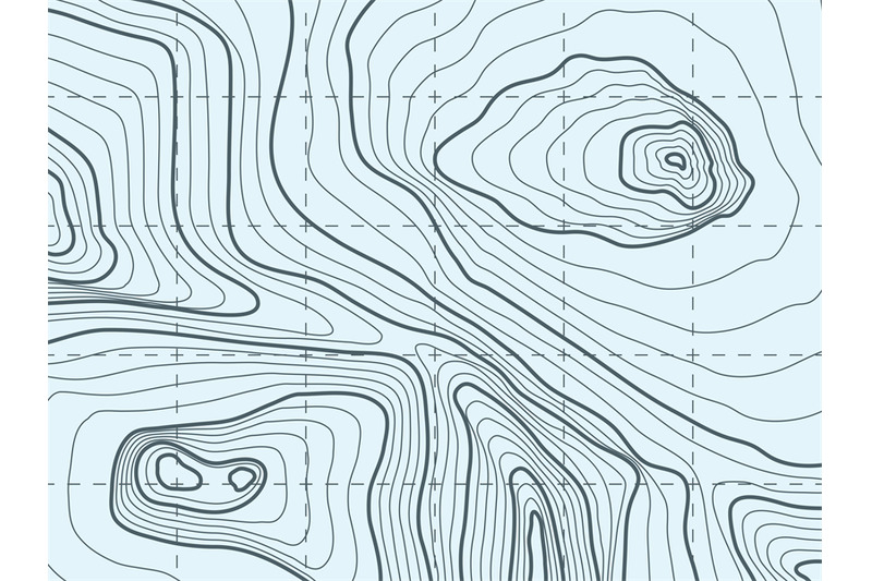 topographic-contour-line-vector-map-with-mountain