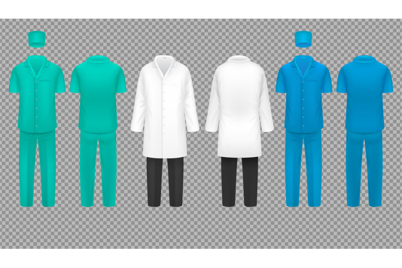 medical-doctor-uniform-hospital-nurse-coat-and-surgeon-suit-laborato
