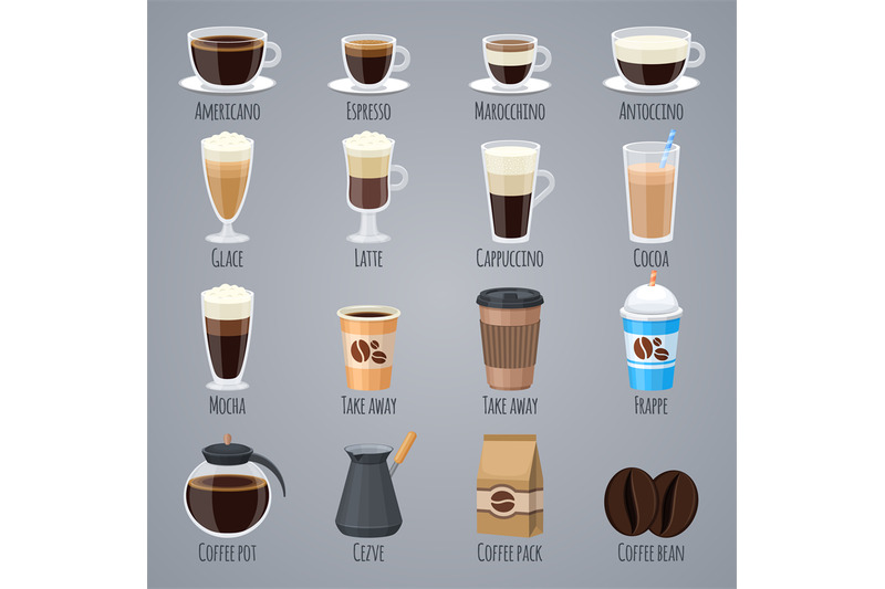 espresso-latte-cappuccino-in-glasses-and-mugs-coffee-types-for-coff