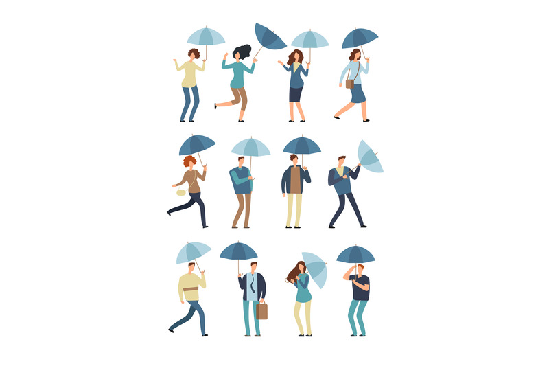 cartoon-people-with-umbrella-in-rainy-day-man-and-woman-in-raincoat-u