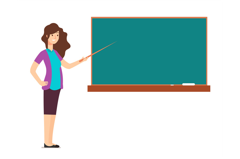 cartoon-teacher-woman-at-blackboard-teaching-children-in-school-classr