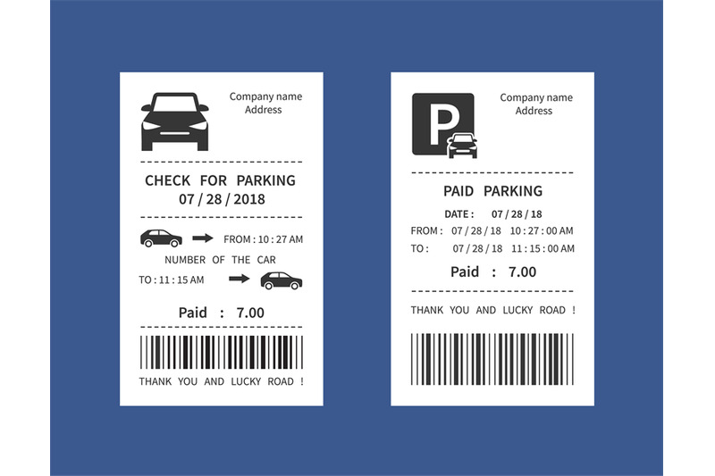 parking-ticket-money-penalty-receipt-vector-illustration-isolated