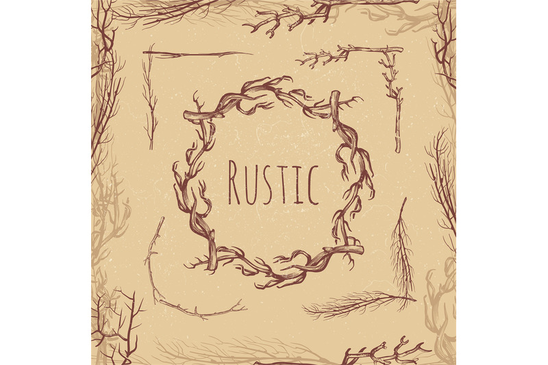 hand-drawn-rustic-branches-vintage-style-rustic-angle-and-frame