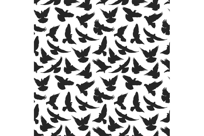 pigeon-silhouette-pattern