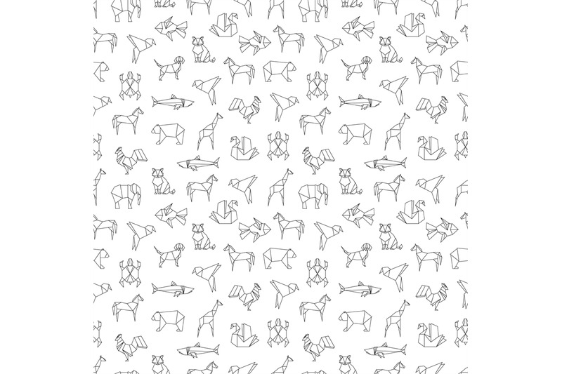 line-animals-bird-and-fishes-seamless-pattern