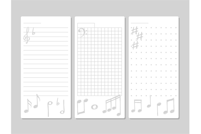 page-for-notes-with-musical-elements