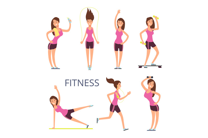 cartoon-sport-young-woman-characters-fitness-girl-isolated-on-white-b