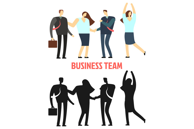 woman-and-man-business-team-isolated-on-white-background