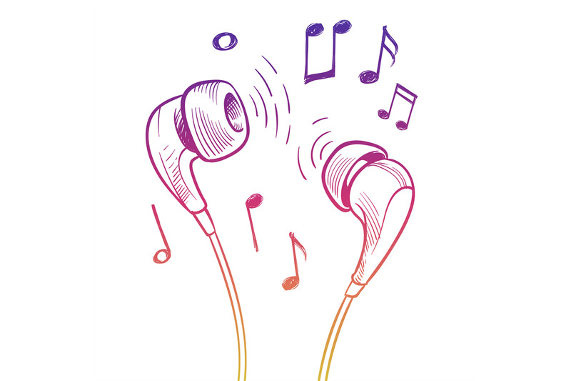 colorful-headphones-print-design-vector-music-notes-and-headphones