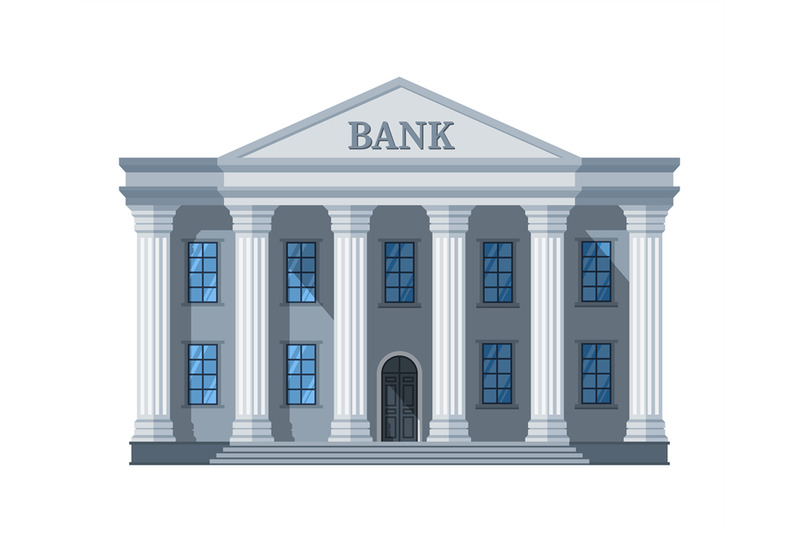 cartoon-retro-bank-building-or-courthouse-with-columns-vector-illustra