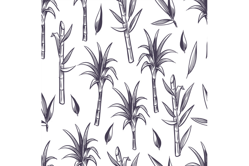 sugar-cane-stalks-with-leaves-sugarcane-plant-vector-seamless-pattern