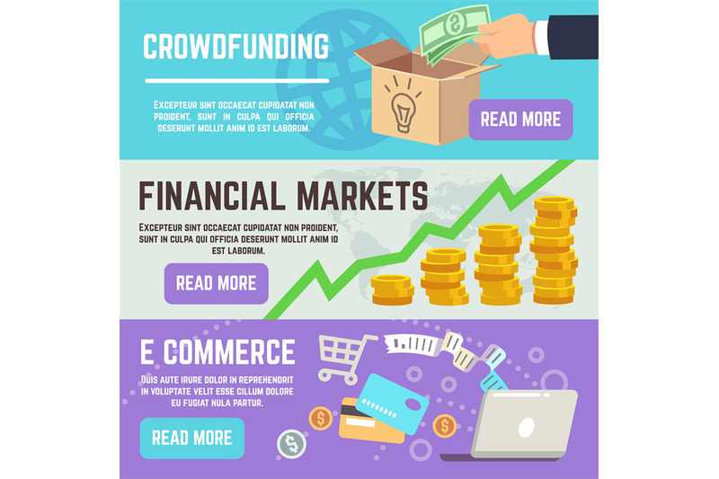 crowdfunding-banners-business-banking-e-commerce-and-financial-marke