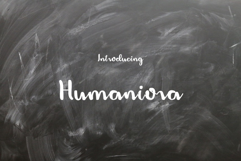 humaniora-display-font