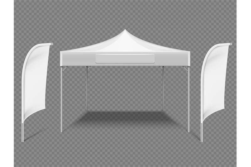 white-promotional-advertising-outdoor-event-tent-with-beach-flags-3d