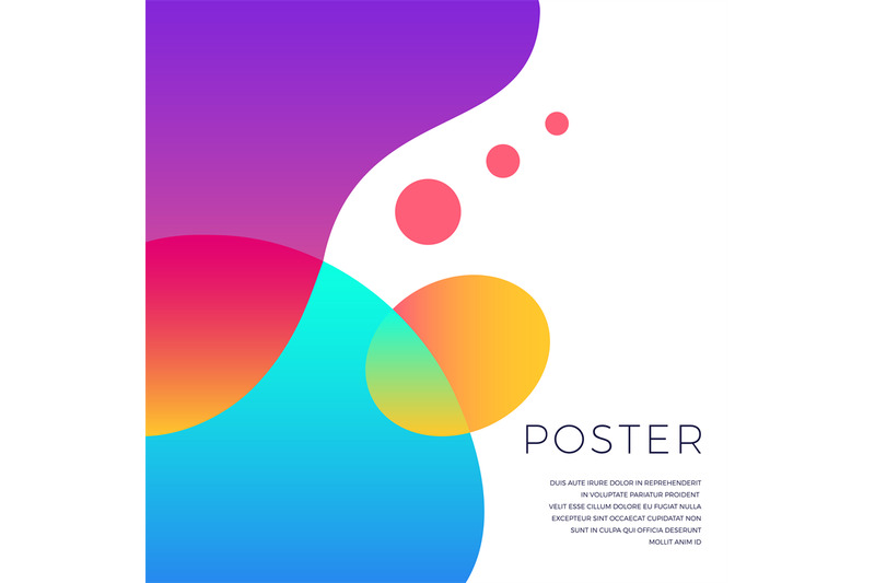 colorful-abstract-vector-shapes-poster-design